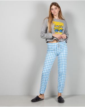 Pantaloni de pijama din bumbac 25MUR07052