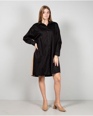 Rochie din bumbac cu nasturi 25ZEN08002