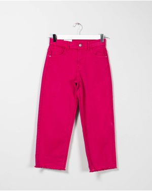 Jeans culotte din bumbac pentru fete 24POS56085
