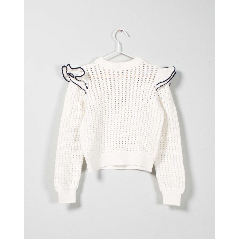 Pulover-din-bumbac-tricotat-cu-volane-pentru-fete-25MKF01007