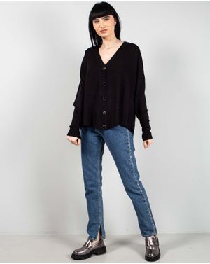 Cardigan tricotat cu nasturi 25MKF02153