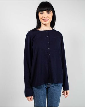 Cardigan din bumbac tricotat cu nasturi 25MKF02173