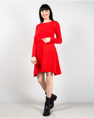 Rochie asimetrica din tricot 25MKF02201