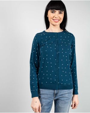 Cardigan tricotat din bumbac 25MKF02126