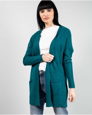 Cardigan tricotat cu buzunare 25MKF02132