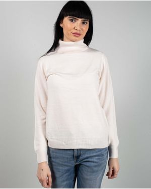 Pulover uni cu guler rulat 25MKF02146