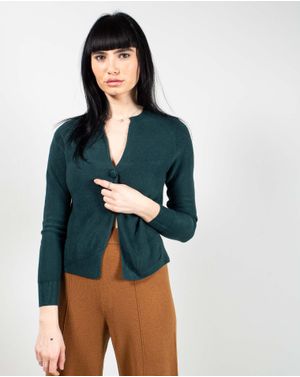 Cardigan tricotat pentru femei 25MKF02116