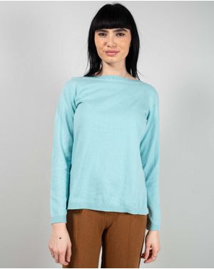 Pulover din bumbac tricotat 25MKF02138