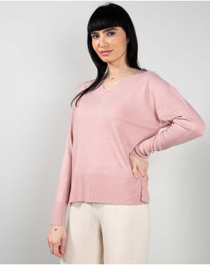 Pulover tricotat pentru femei 25MKF02140