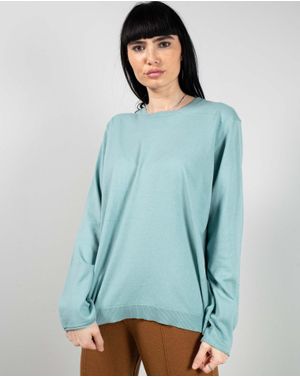 Pulover din bumbac tricotat 25MKF02174