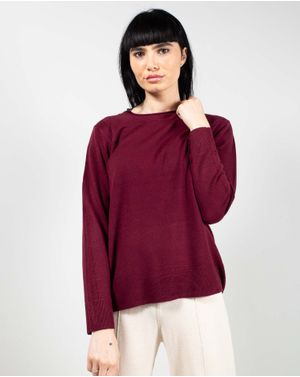 Pulover tricotat pentru femei 25MKF02176