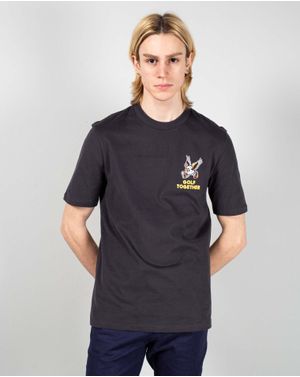 Tricou basic din bumbac cu imprimeu 25KOS10014