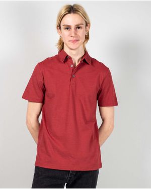 Tricou casual cu guler si nasturi 25KOS09001