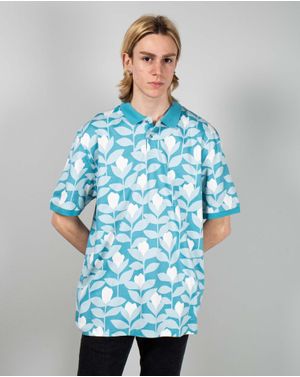 Tricou din bumbac cu guler 25KOS09006