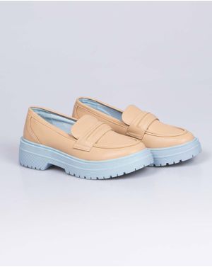 Pantofi casual cu talpa in contrast pentru femei 25YEL42006