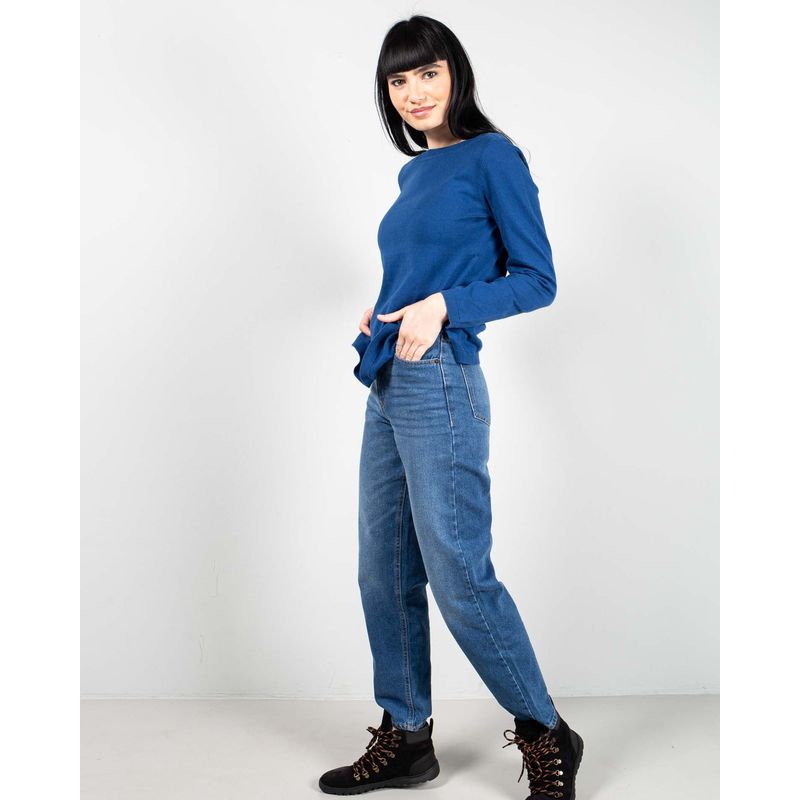 Jeans-mom-fit-din-bumbac-25YEL30012