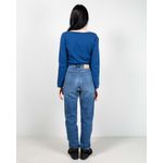 Jeans-mom-fit-din-bumbac-25YEL30012