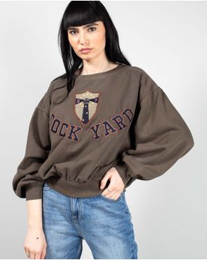 Bluza oversize cu interior pufos N241601006