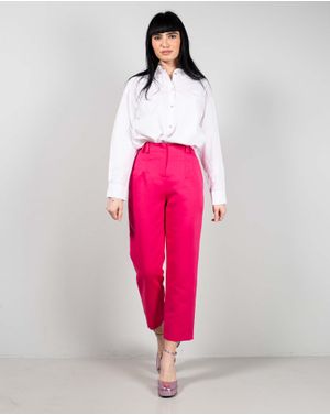 Pantaloni eleganti cu talie inalta 25ZEN04003