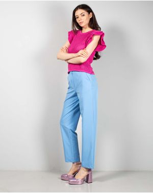 Pantaloni eleganti cu buzunare 24MAB07012