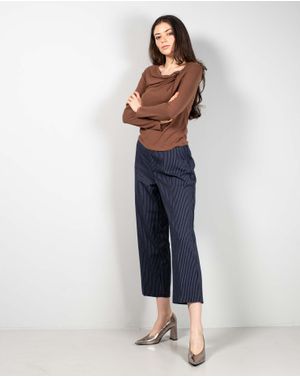 Pantaloni drepti in dungi 24MAB07017