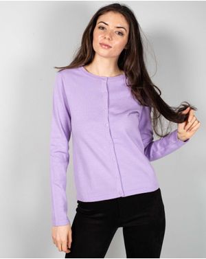 Cardigan uni cu nasturi mici 25MKF02226
