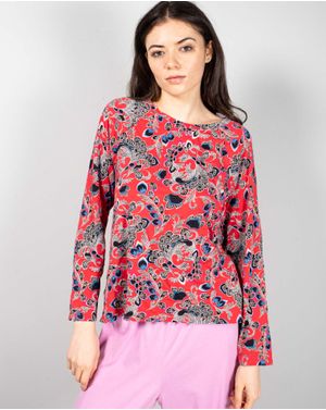 Bluza de pijama cu imprimeu N241670001