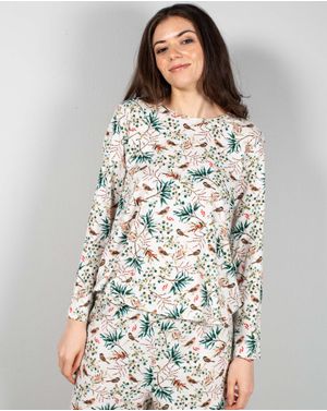 Bluza de pijama cu maneca lunga N241670002
