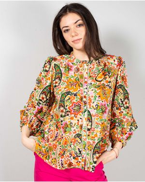 Bluza cu imprimeu si maneca lunga N241691001