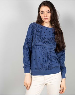 Bluza din bumbac cu imprimeu N241648002
