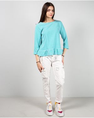 Pantaloni cargo din bumbac 24MAB07005