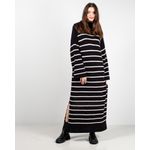 Rochie-din-bumbac-tricotata-cu-guler-inalt-25MKF02222