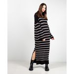 Rochie-din-bumbac-tricotata-cu-guler-inalt-25MKF02222