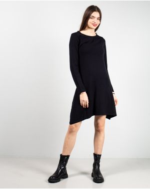 Rochie uni cu maneca lunga 25MKF02227