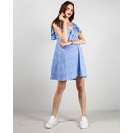Rochie-scurta-cu-imprimeu-floral-si-bust-elastic-25YEL34032