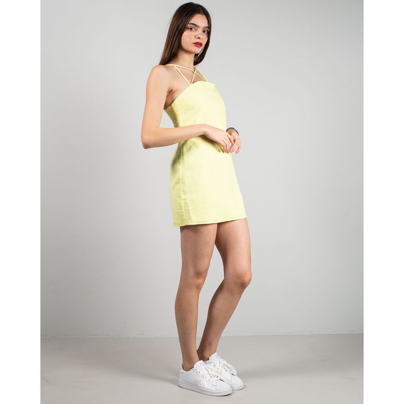 Rochie-scurta-cu-bretele-reglabile-25YEL34055