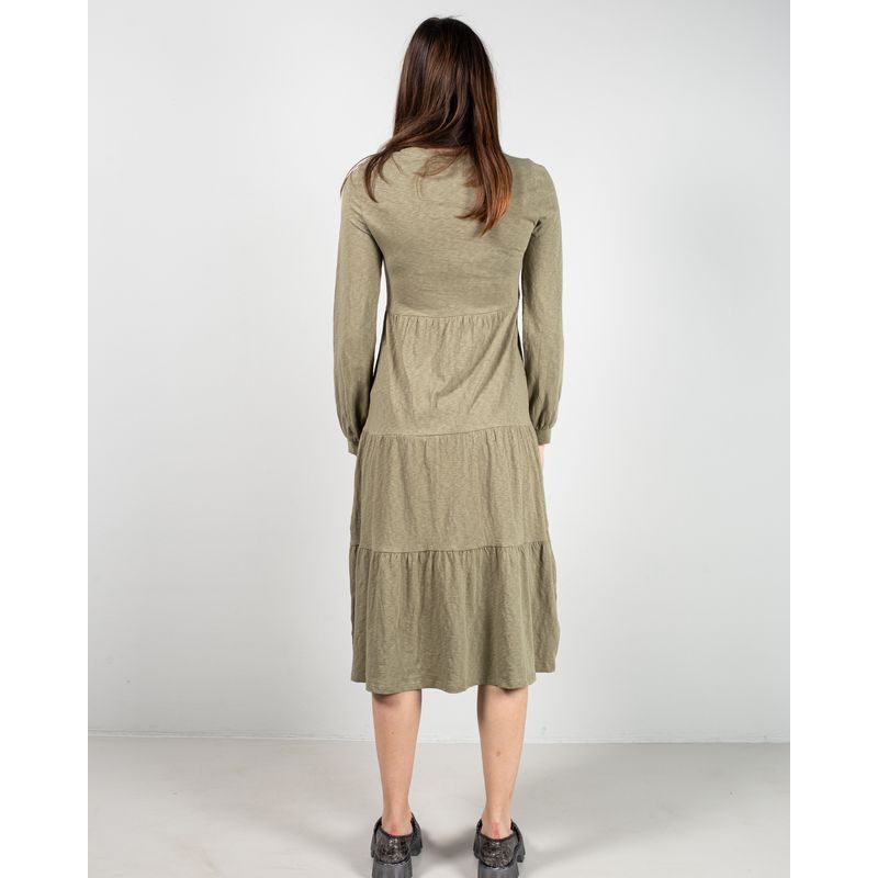 Rochie-baby-doll-din-bumbac-cu-maneca-lunga-N241655001