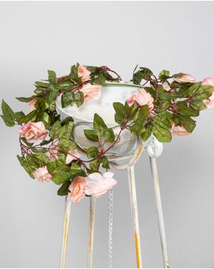Flori roz artificiale decorative
