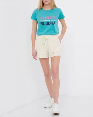 Pantaloni scurti Funky Buddha cu buzunare 25ALX01398