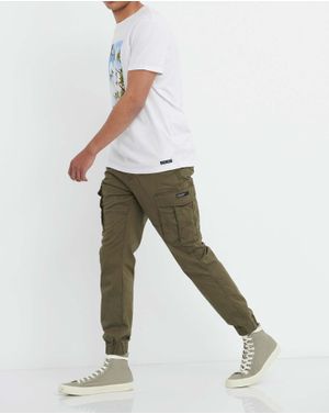 Tricou Funky Buddha din bumbac cu imprimeu 25ALX01248