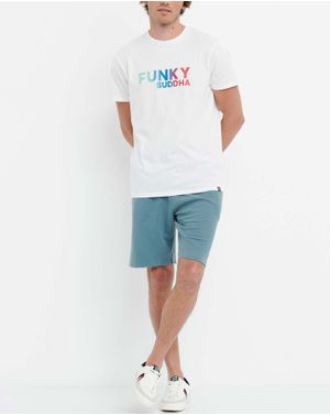 Tricou Funky Buddha din bumbac organic 25ALX01085