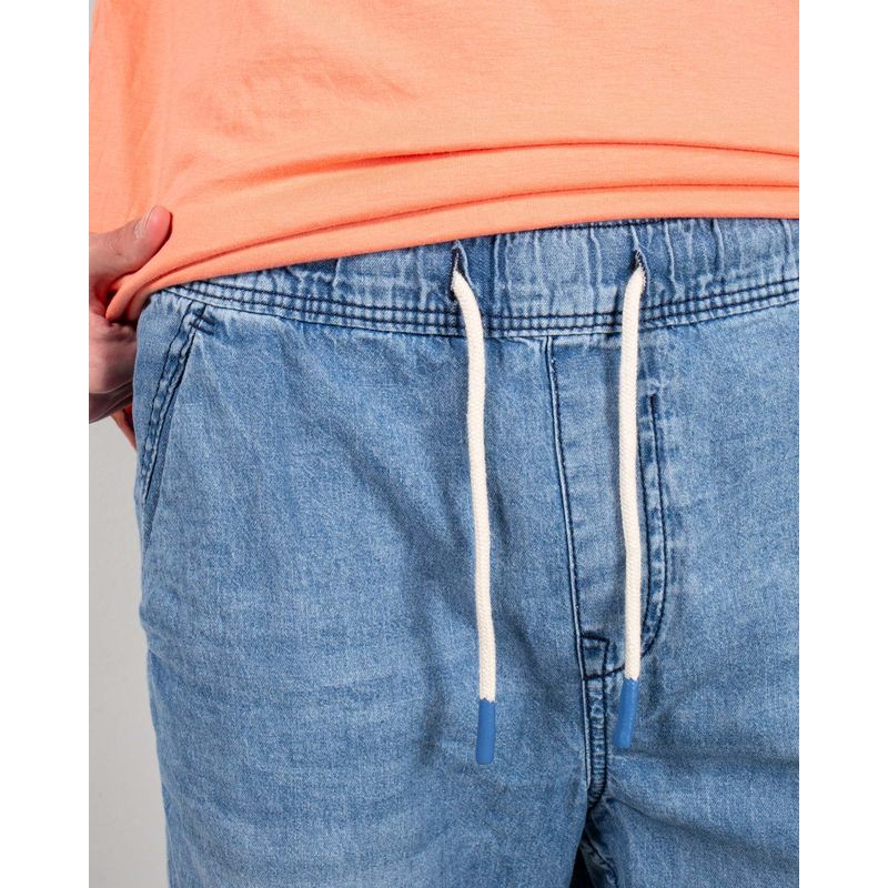 Pantaloni-scurti-din-denim-cu-elastic-in-talie-25YEL20036