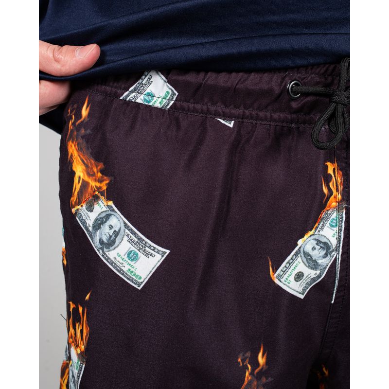 Pantaloni-scurti-cu-imprimeu-si-talie-elastica-25YEL22002