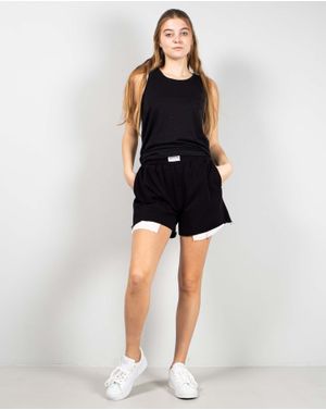 Pantaloni scurti cu talie elastica 25YEL33015