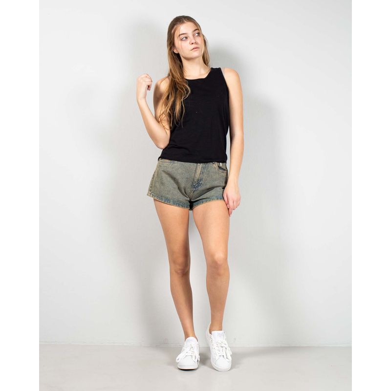 Pantaloni-scurti-din-denim-cu-talie-medie-25YEL33027