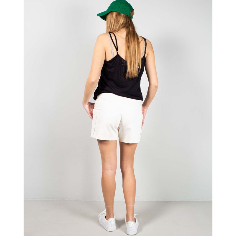 Pantaloni-scurti-uni-din-bumbac-25YEL33038