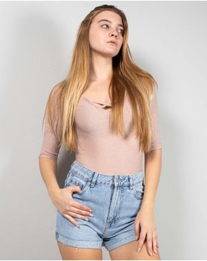Pantaloni scurti din denim 25YEL33007
