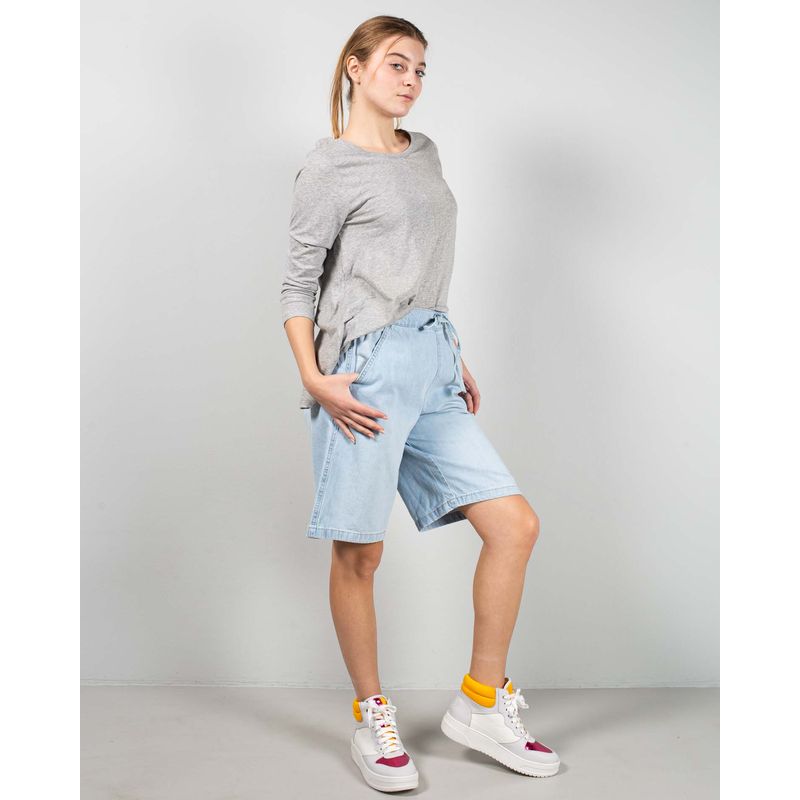 Pantaloni-scurti-din-denim-cu-snur-in-talie-25YEL33013