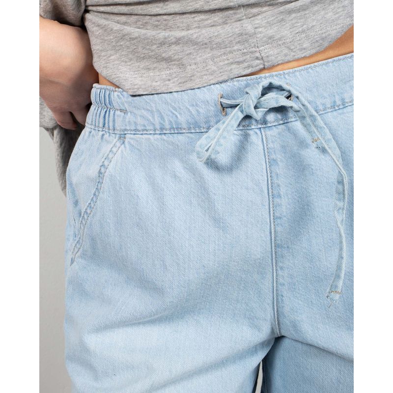 Pantaloni-scurti-din-denim-cu-snur-in-talie-25YEL33013