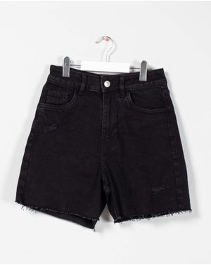 Pantaloni comozi din denim cu talie inalta 25YEL33017